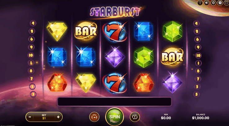 Oplev Stjernesuccesen Starburst fra NetEnt